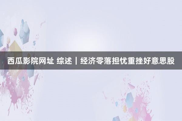 西瓜影院网址 综述｜经济零落担忧重挫好意思股